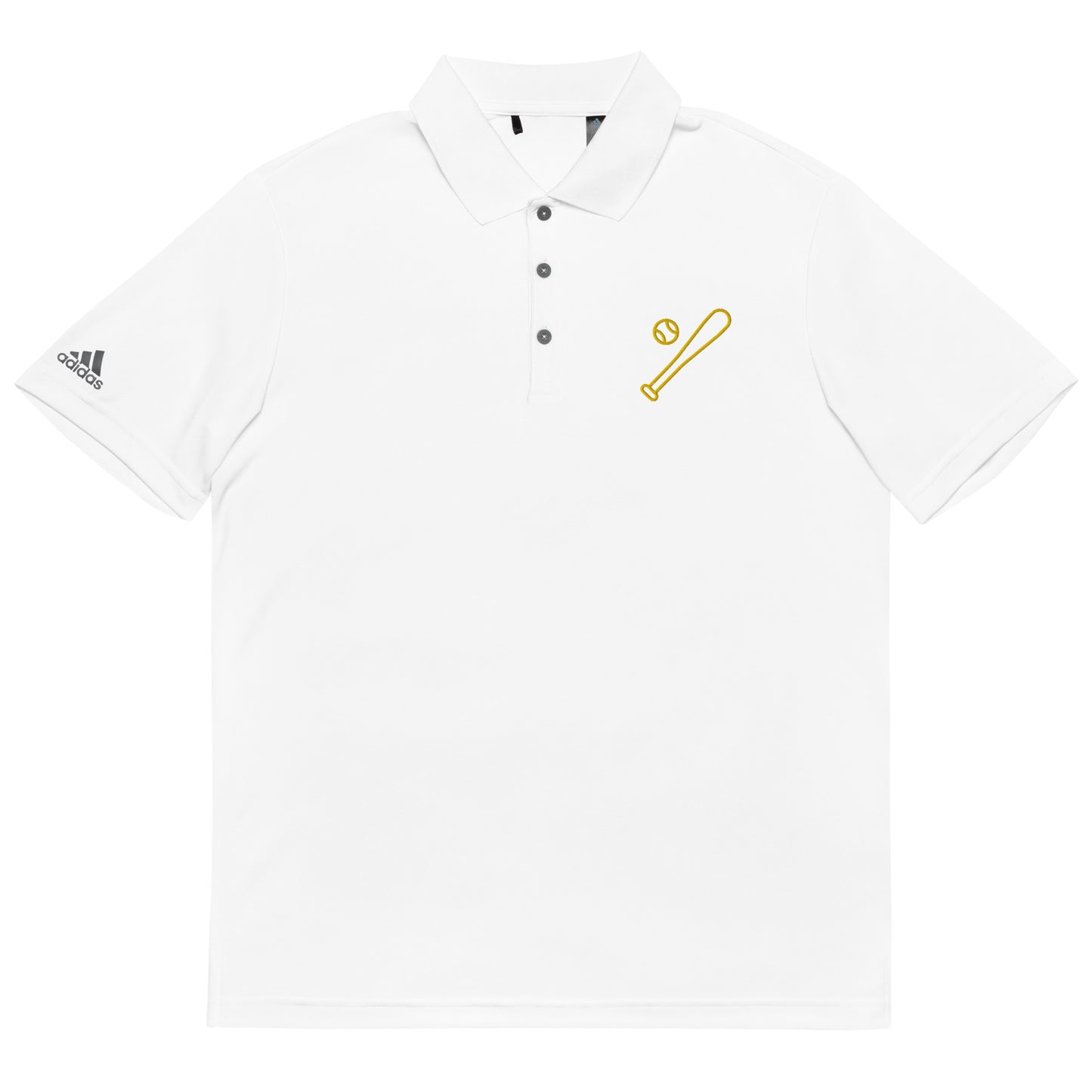 Polo Adidas bordado Performance hombre 4XL