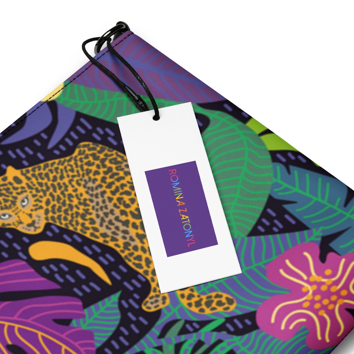 Bolso con correa RZ Leopard