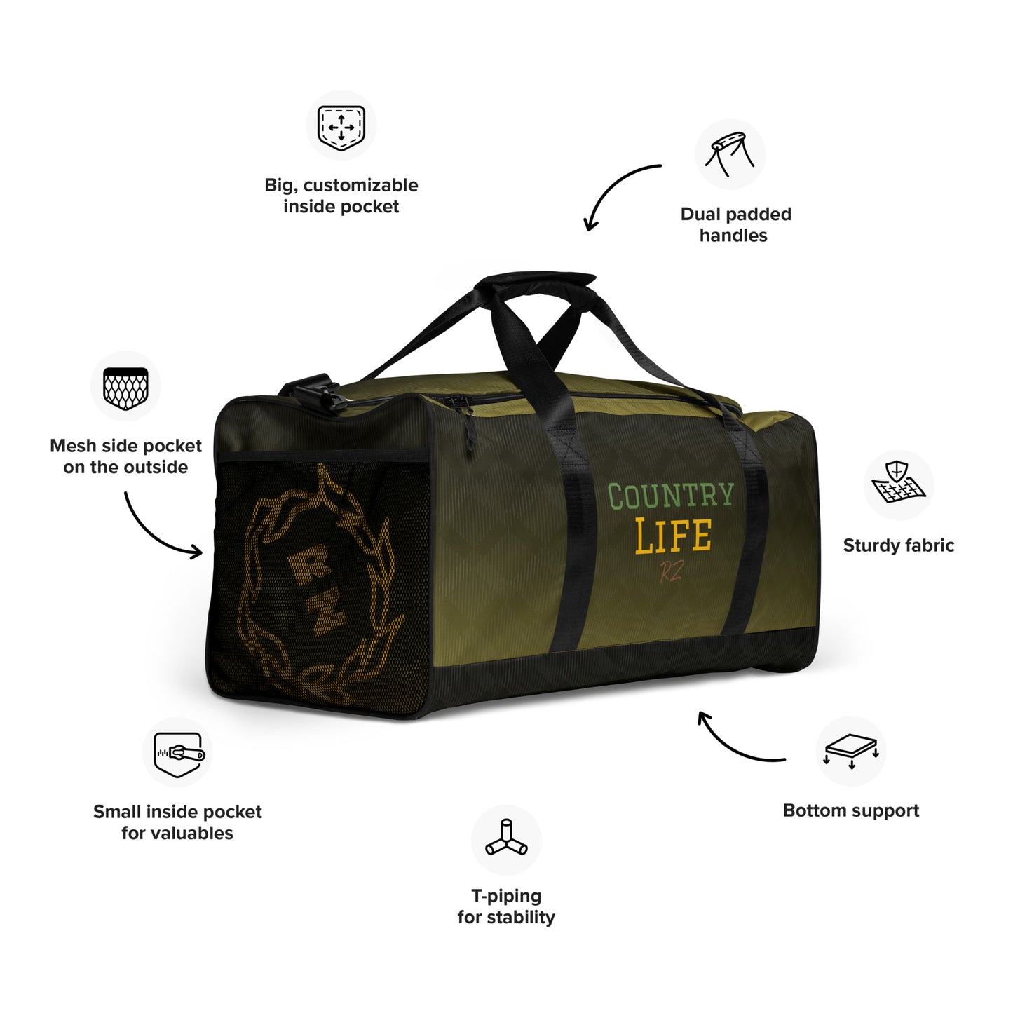 Bolsa de viaje RZ Country Life