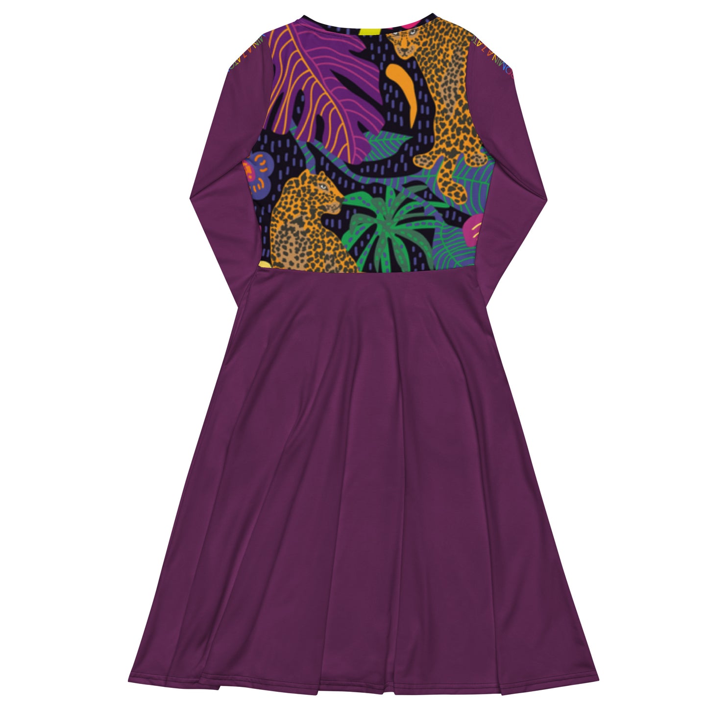 Vestido midi RZ Leopard