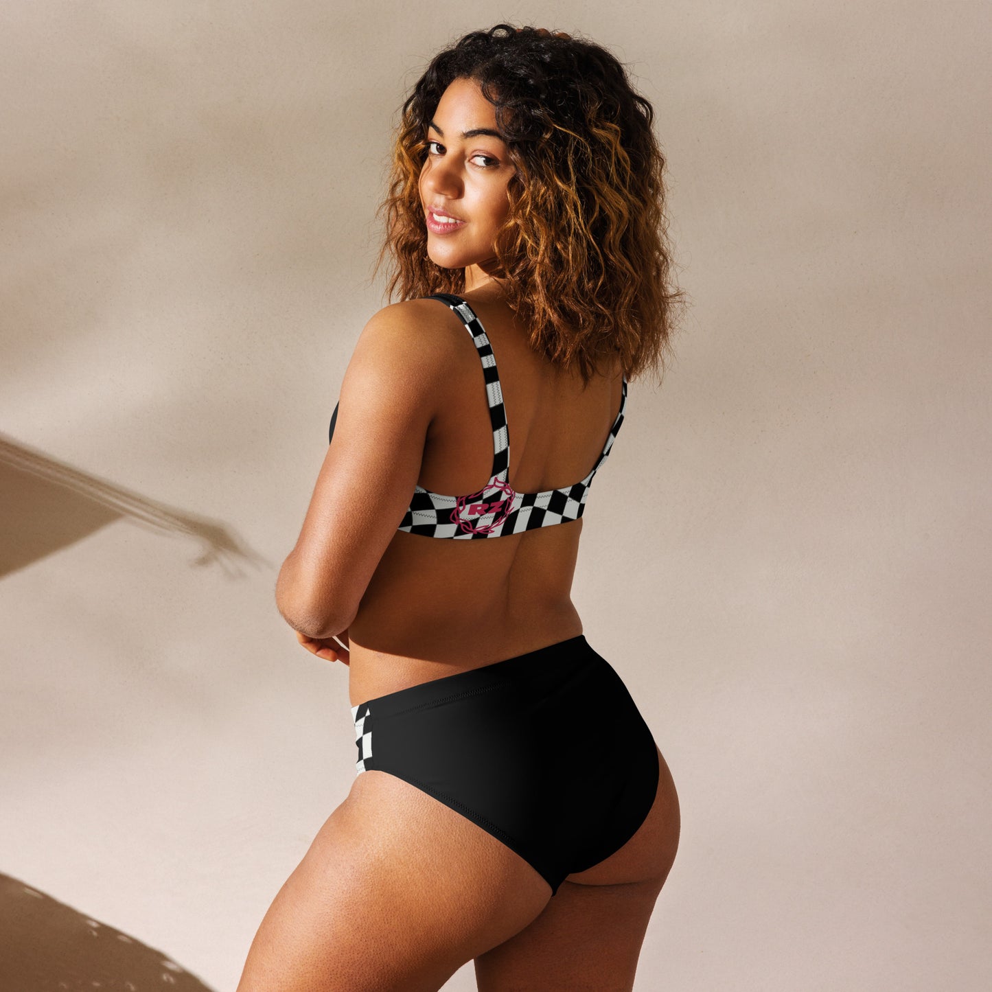 Bikini RZ talle alto all over
