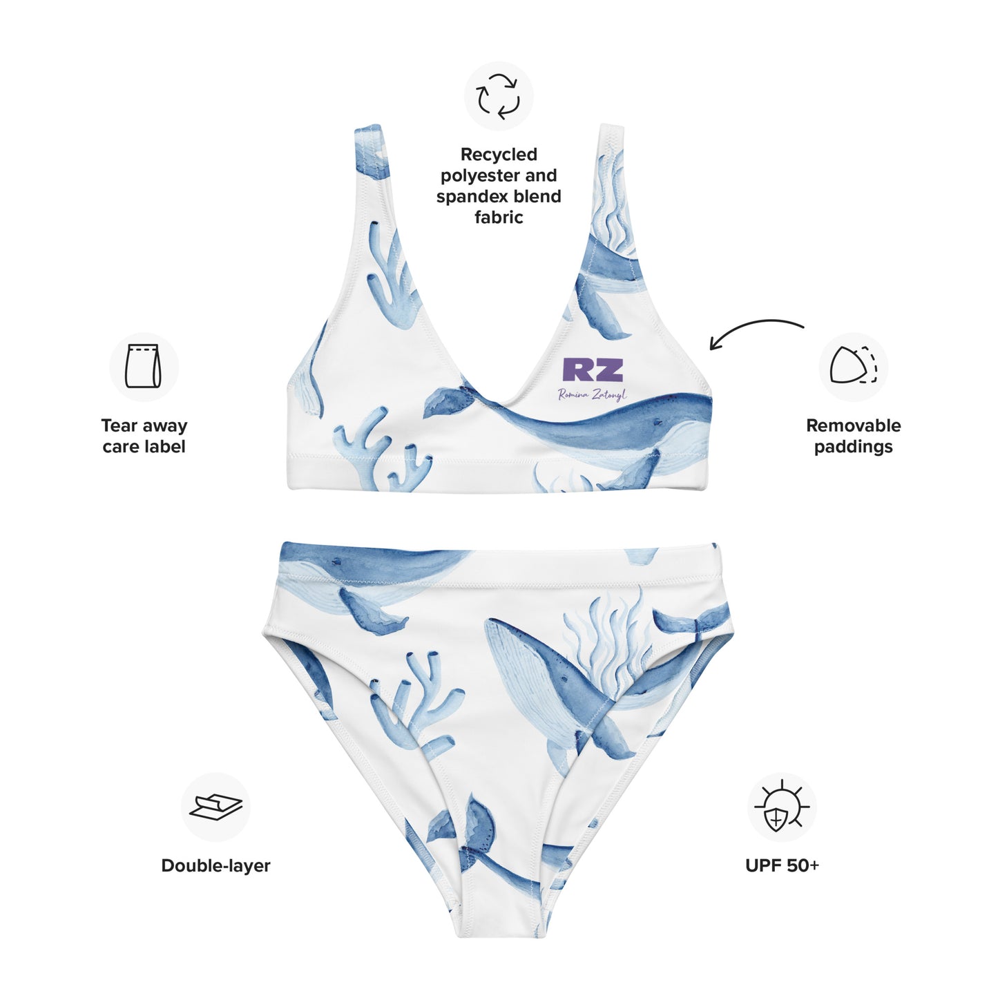 Bikini doble capa RZ, mujer