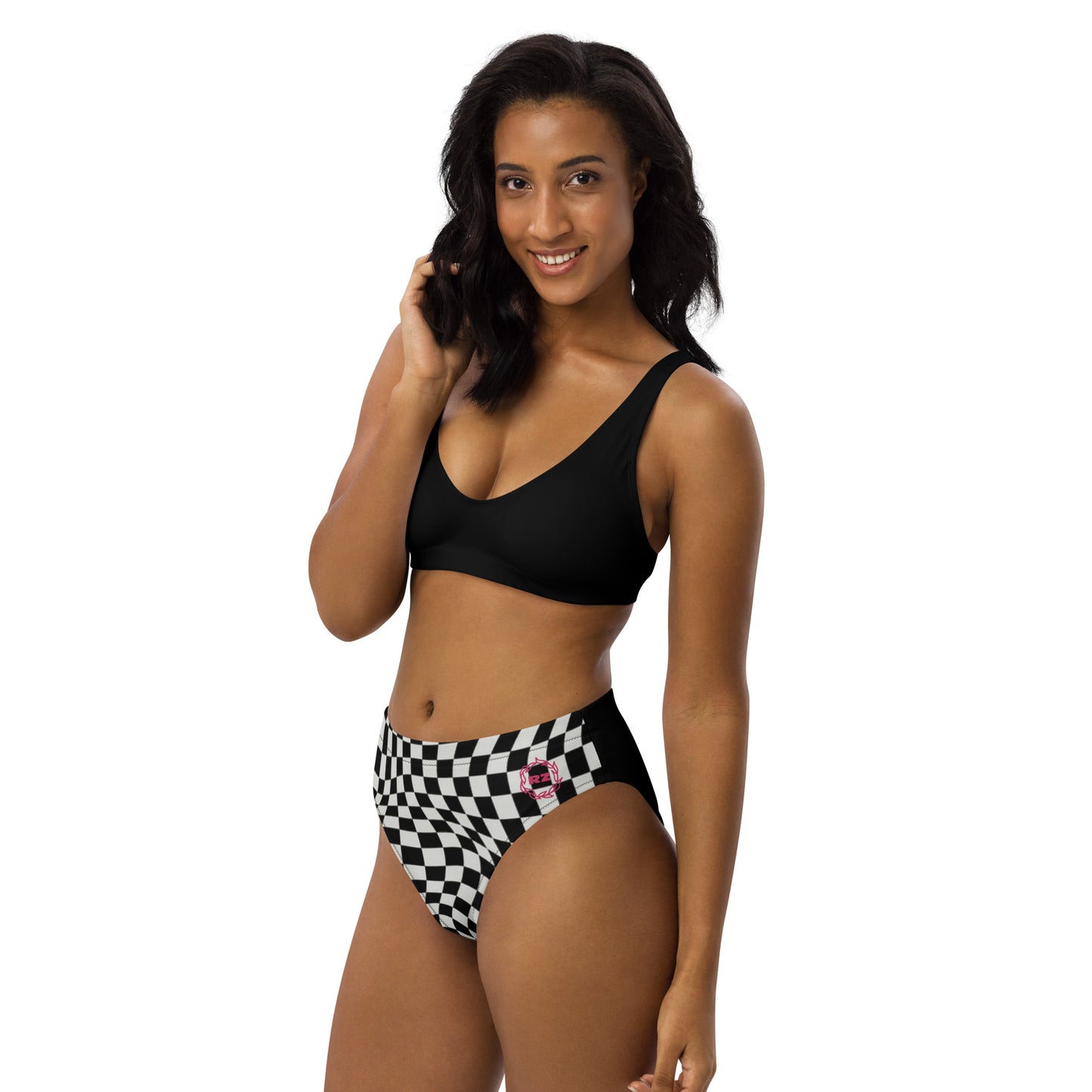 Bikini RZ talle alto all over
