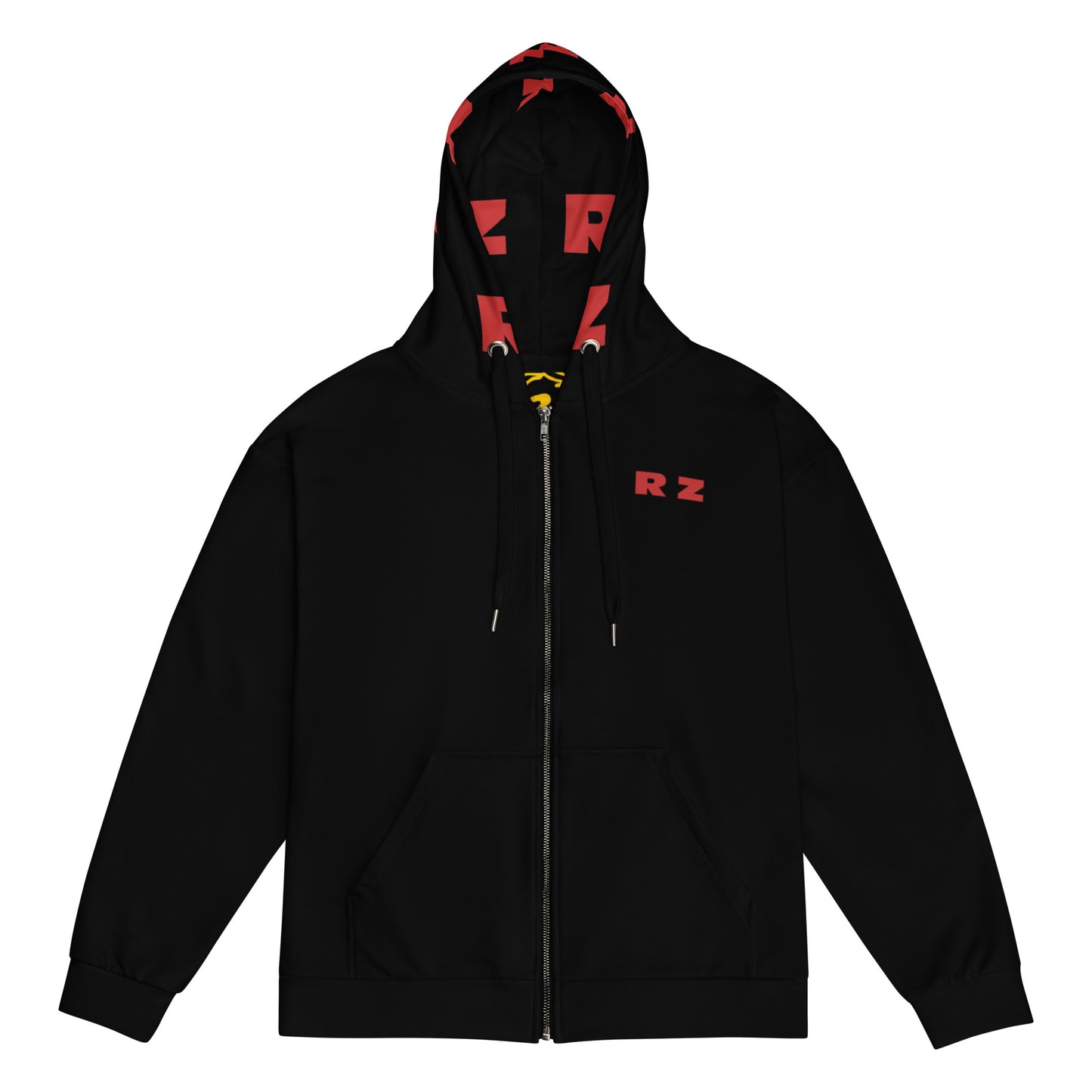 Sudadera RZ con capucha y cremallera, unisex