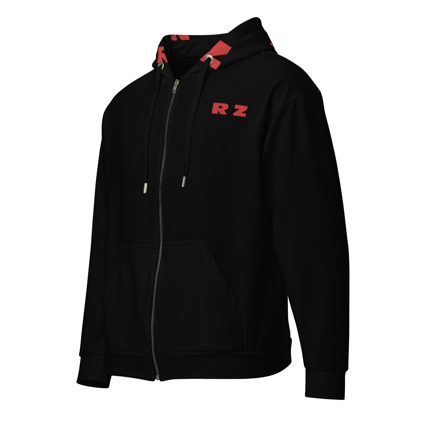 Sudadera RZ con capucha y cremallera, unisex