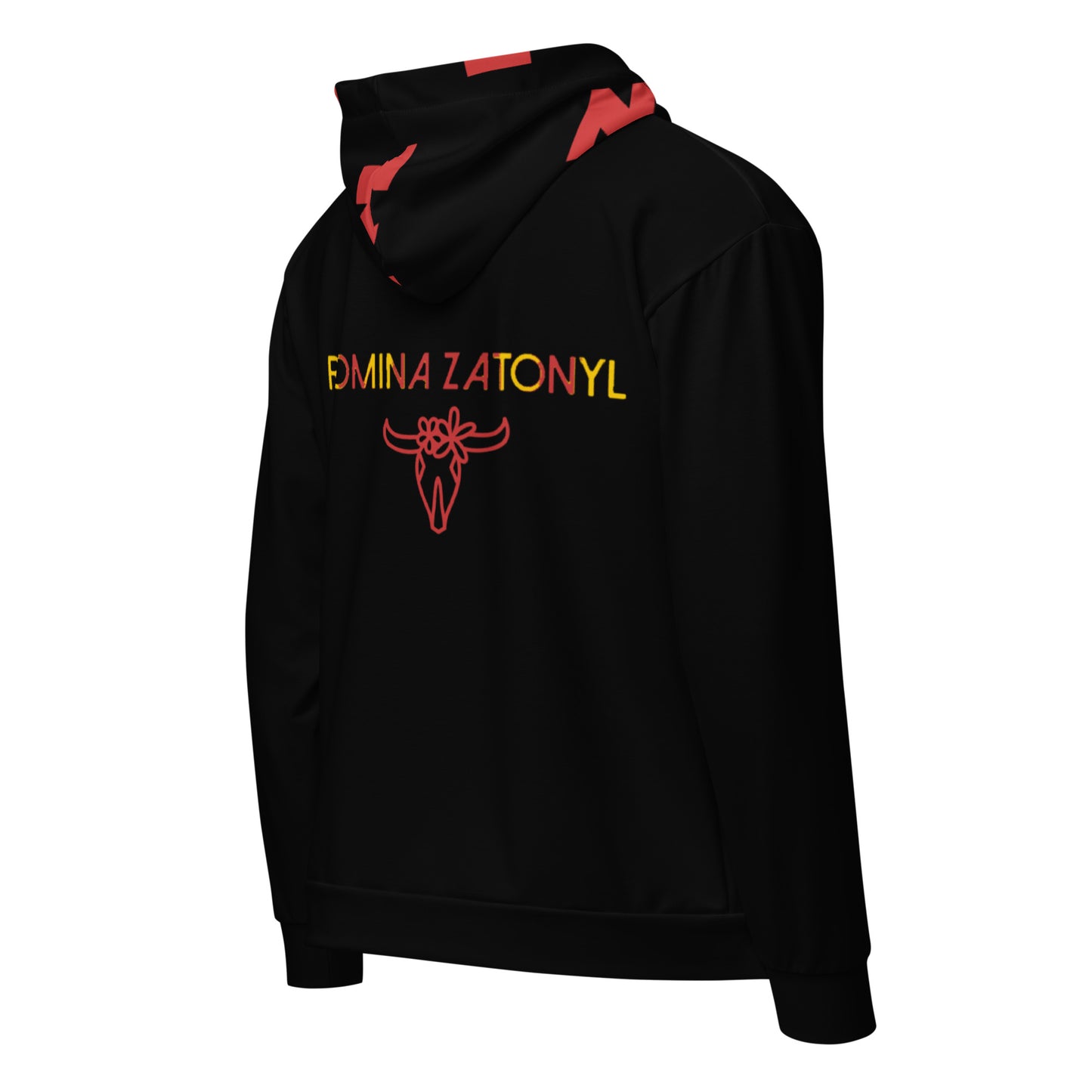 Sudadera RZ con capucha y cremallera, unisex