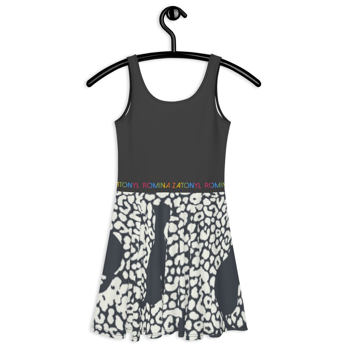 Vestido skater RZ Leopard