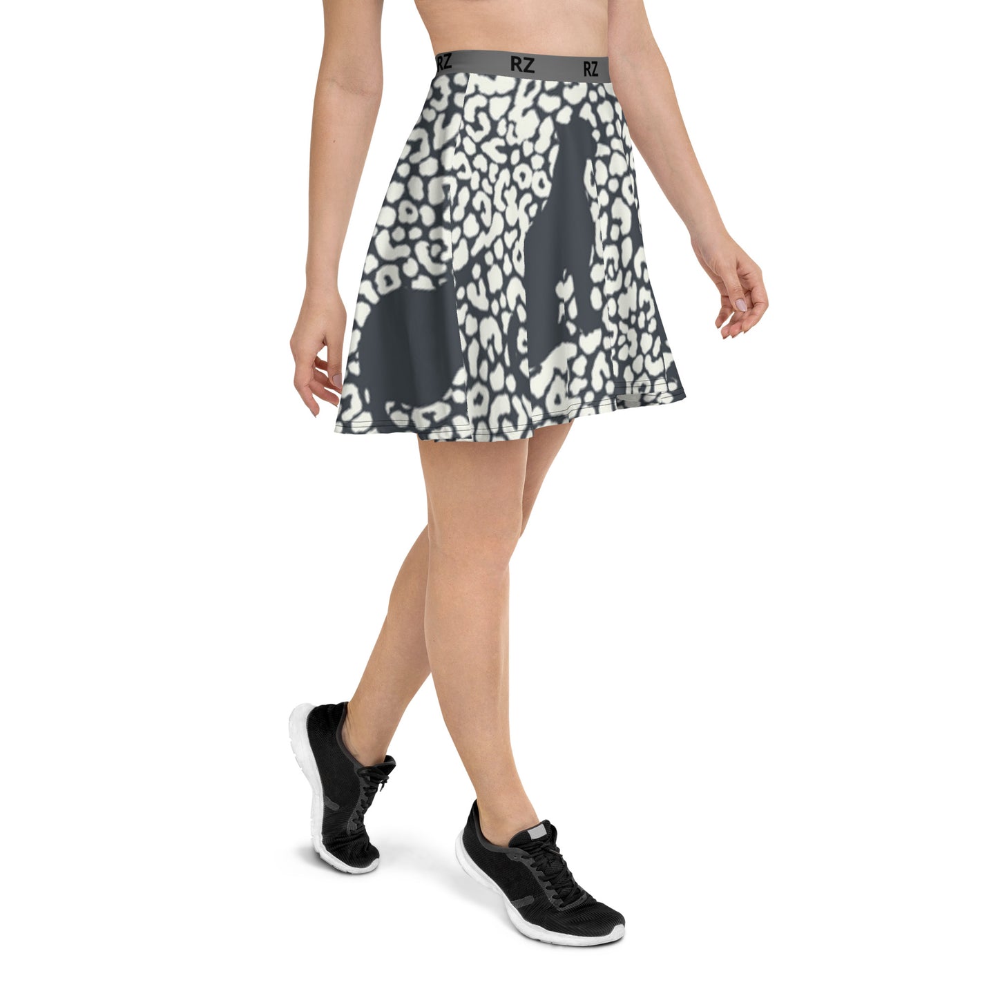 Falda skater RZ Leopard