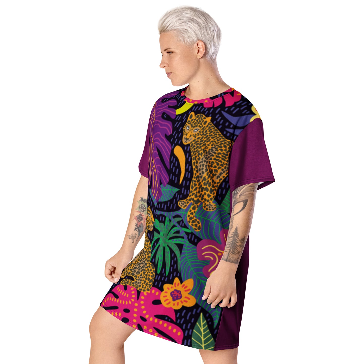 Vestido camiseta RZ Leopard