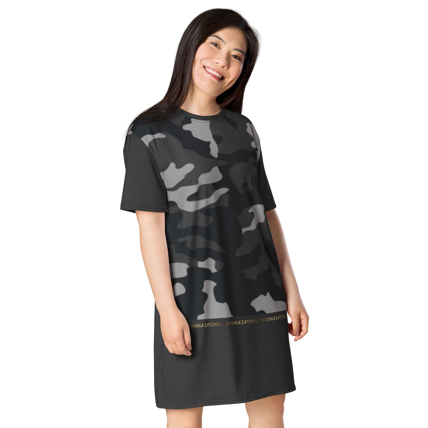 Vestido camiseta RZ camuflada