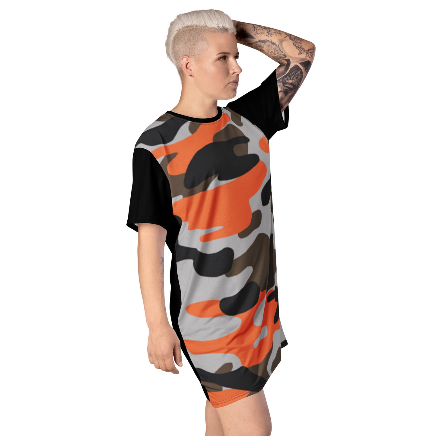 Vestido camiseta RZ camuflada