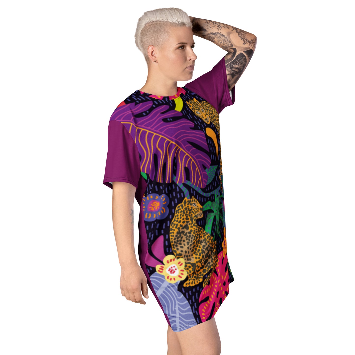 Vestido camiseta RZ Leopard