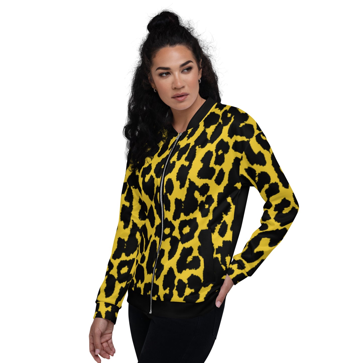 Chaqueta bomber RZ Leopard, unisex