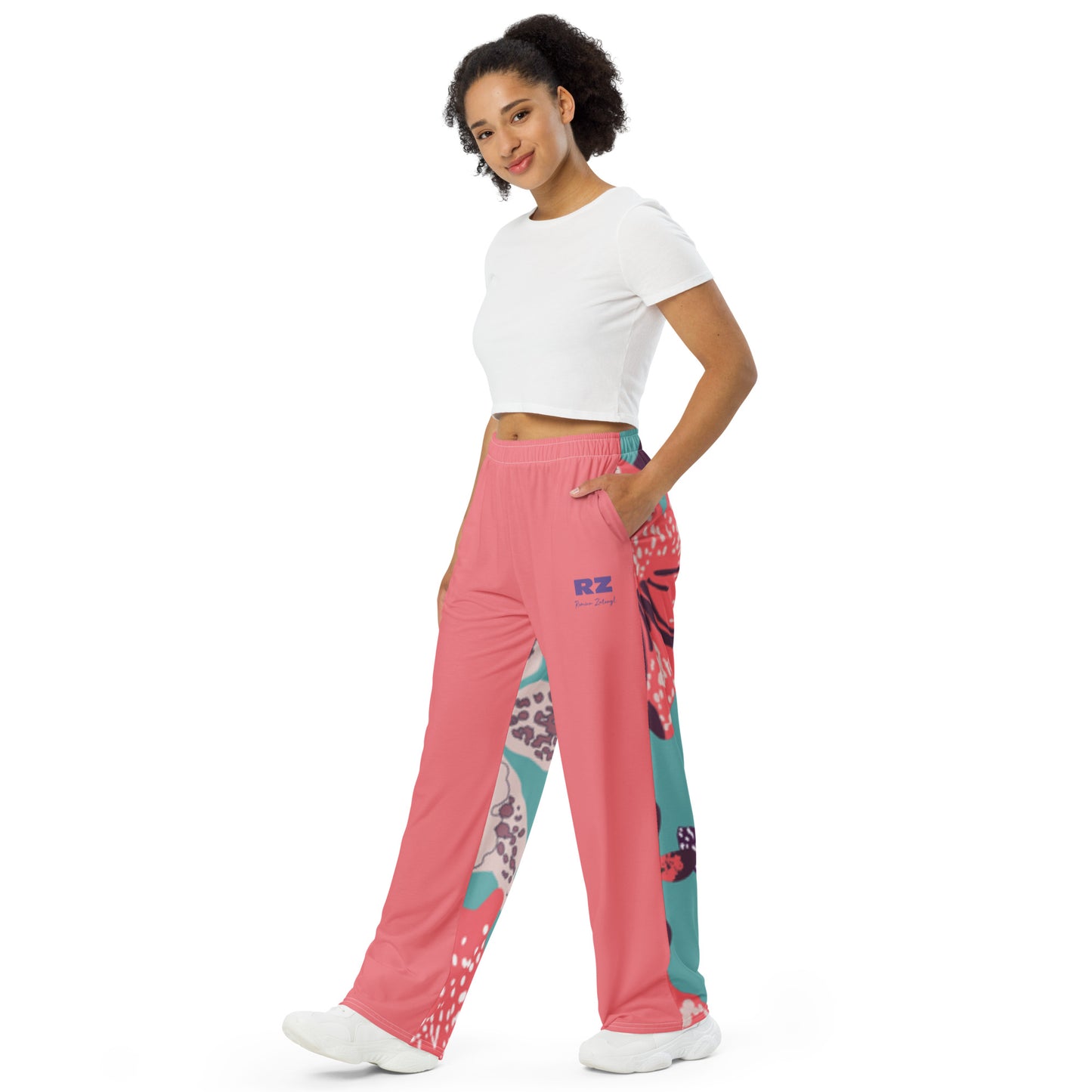 Pantalón ancho all over RZ unisex