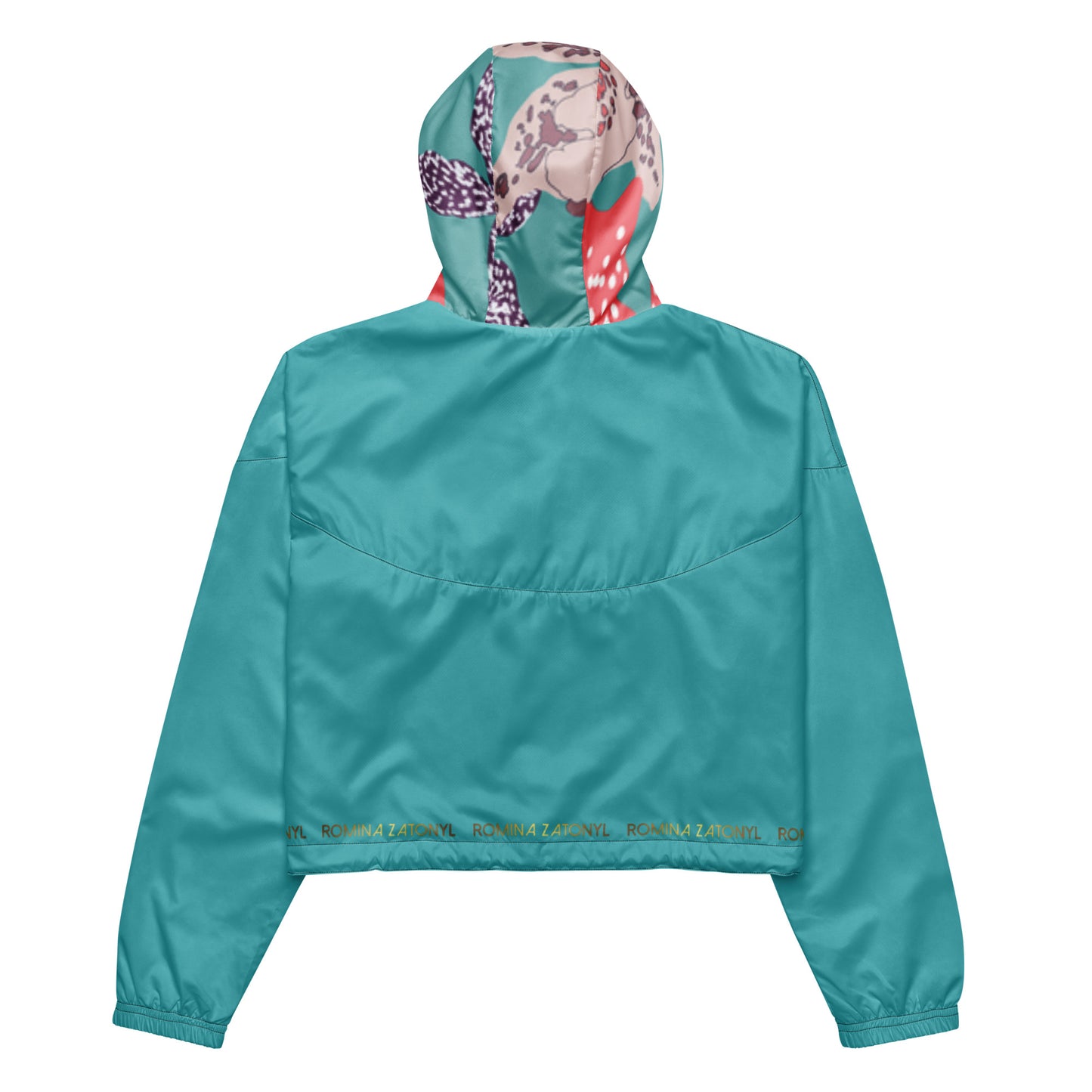 Cortavientos crop impermeable para mujer RZ