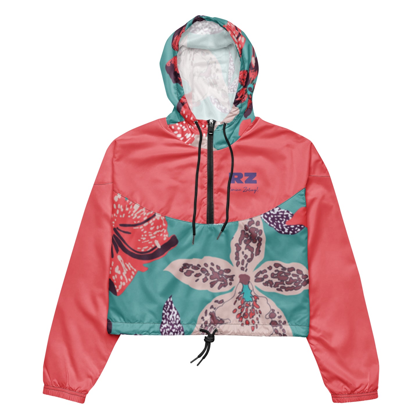 Cortavientos crop impermeable mujer RZ