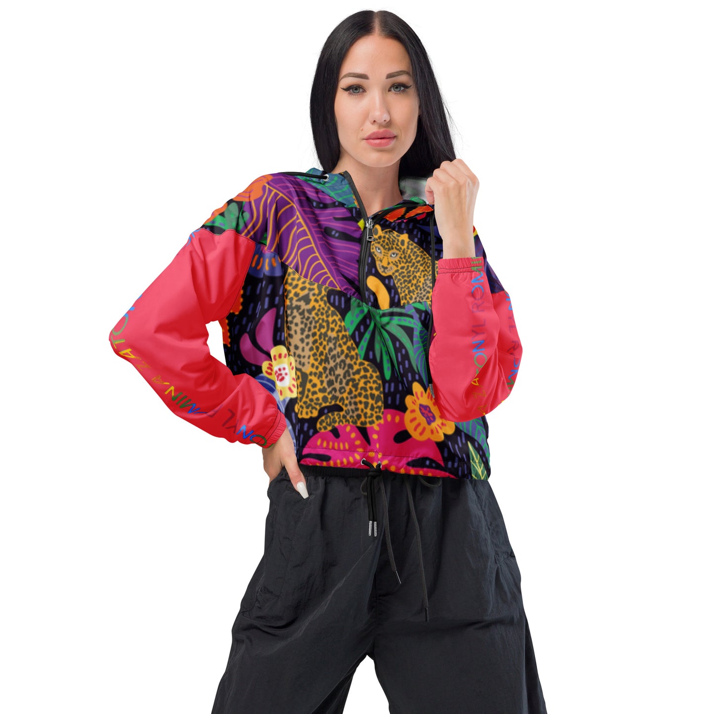 Cortavientos impermeable RZ Leopard, mujer