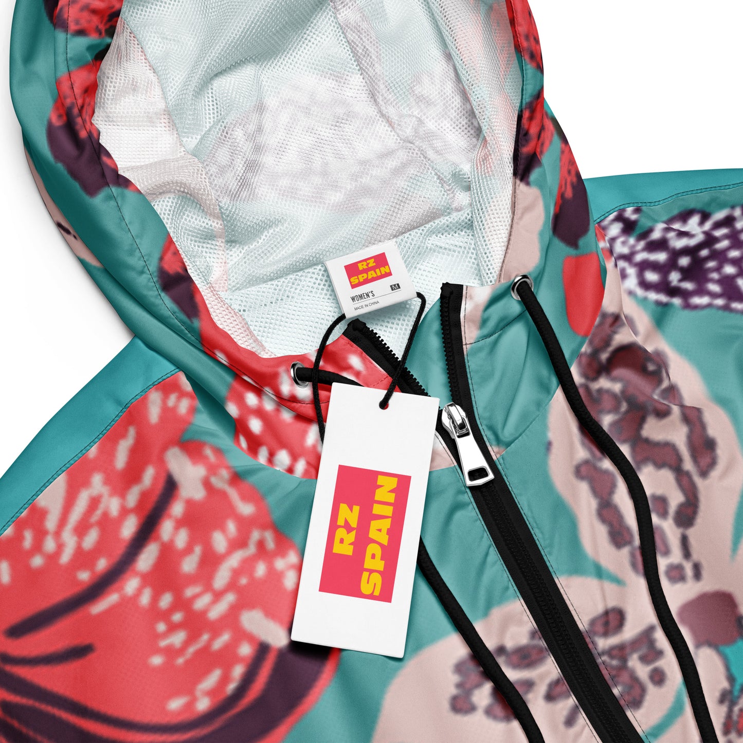 Cortavientos crop impermeable para mujer RZ