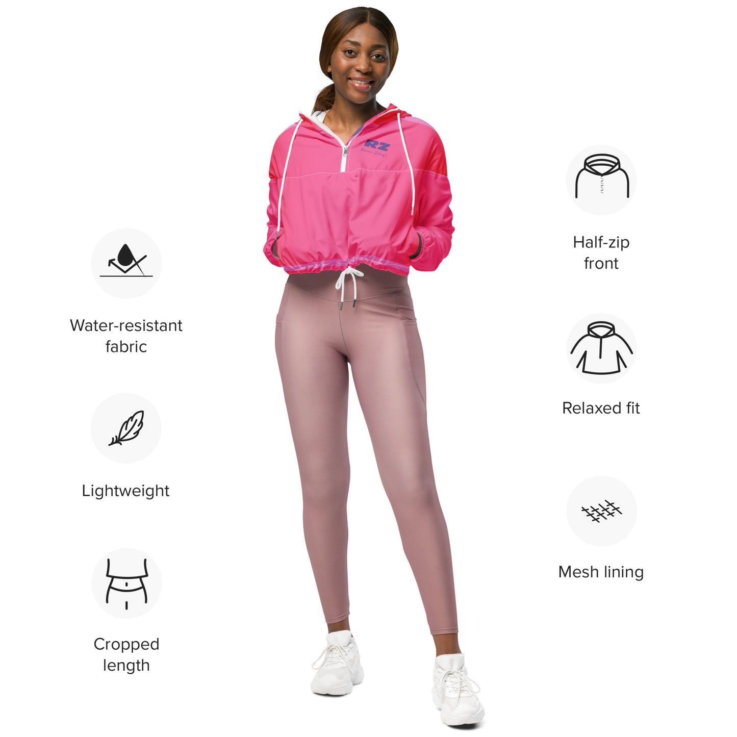 Cortavientos impermeable RZ, mujer