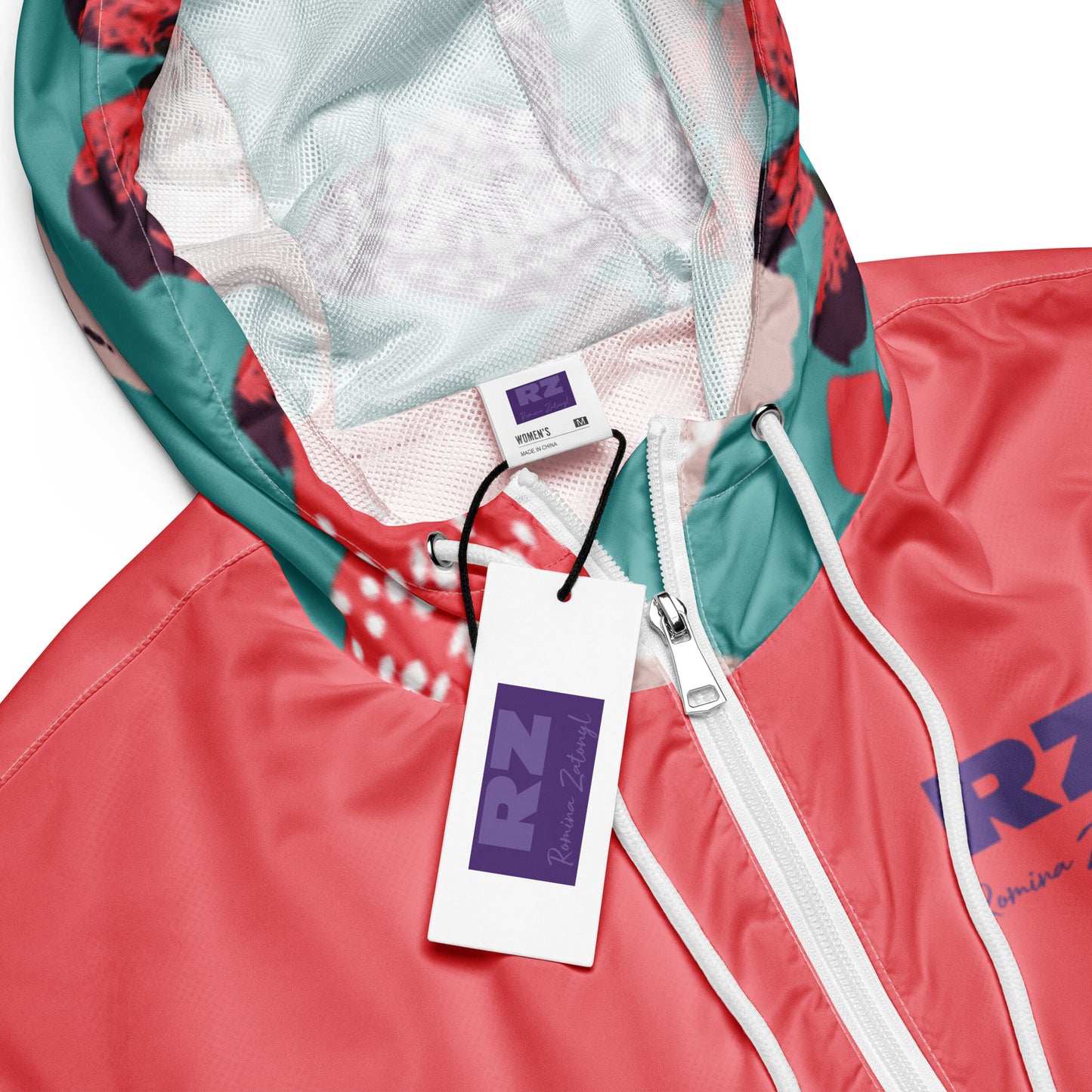 Cortavientos crop impermeable mujer RZ