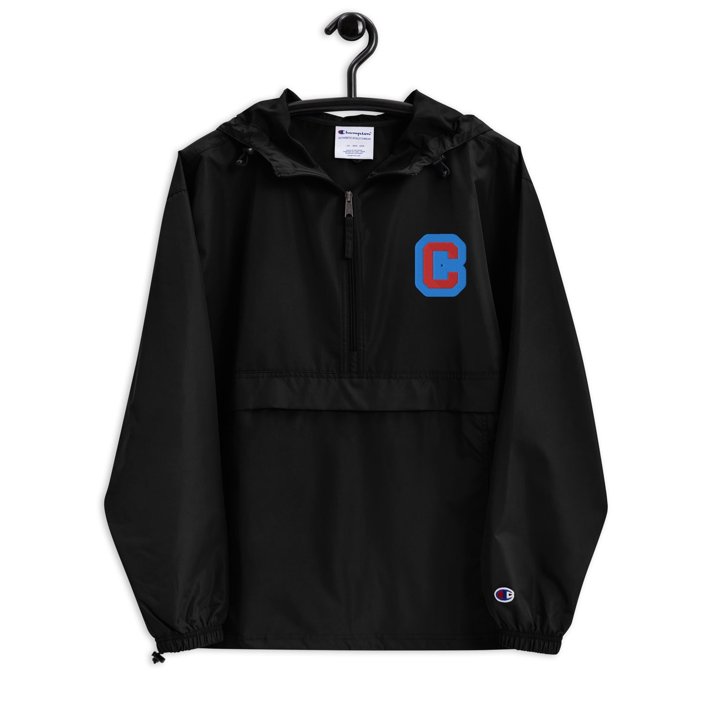 Chaqueta bordada plegable Champion, unisex