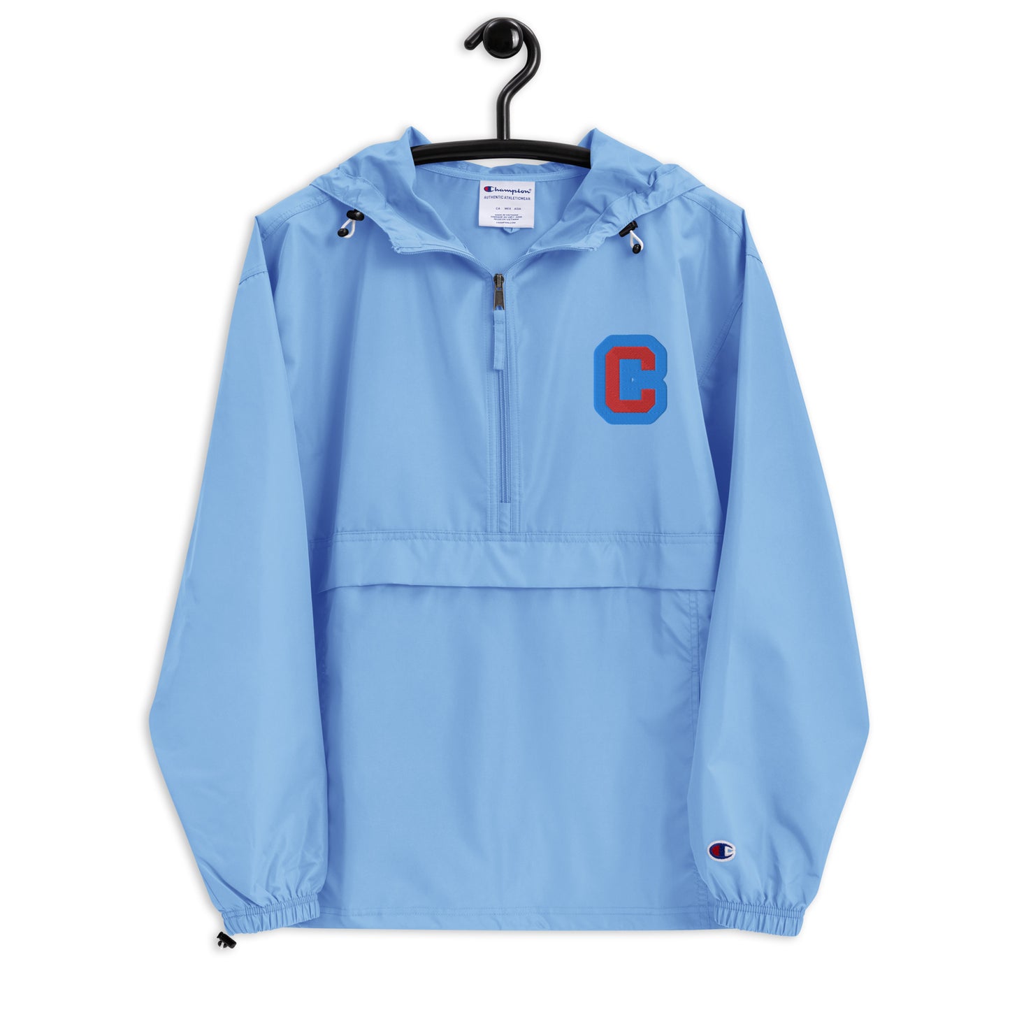 Chaqueta bordada plegable Champion, unisex