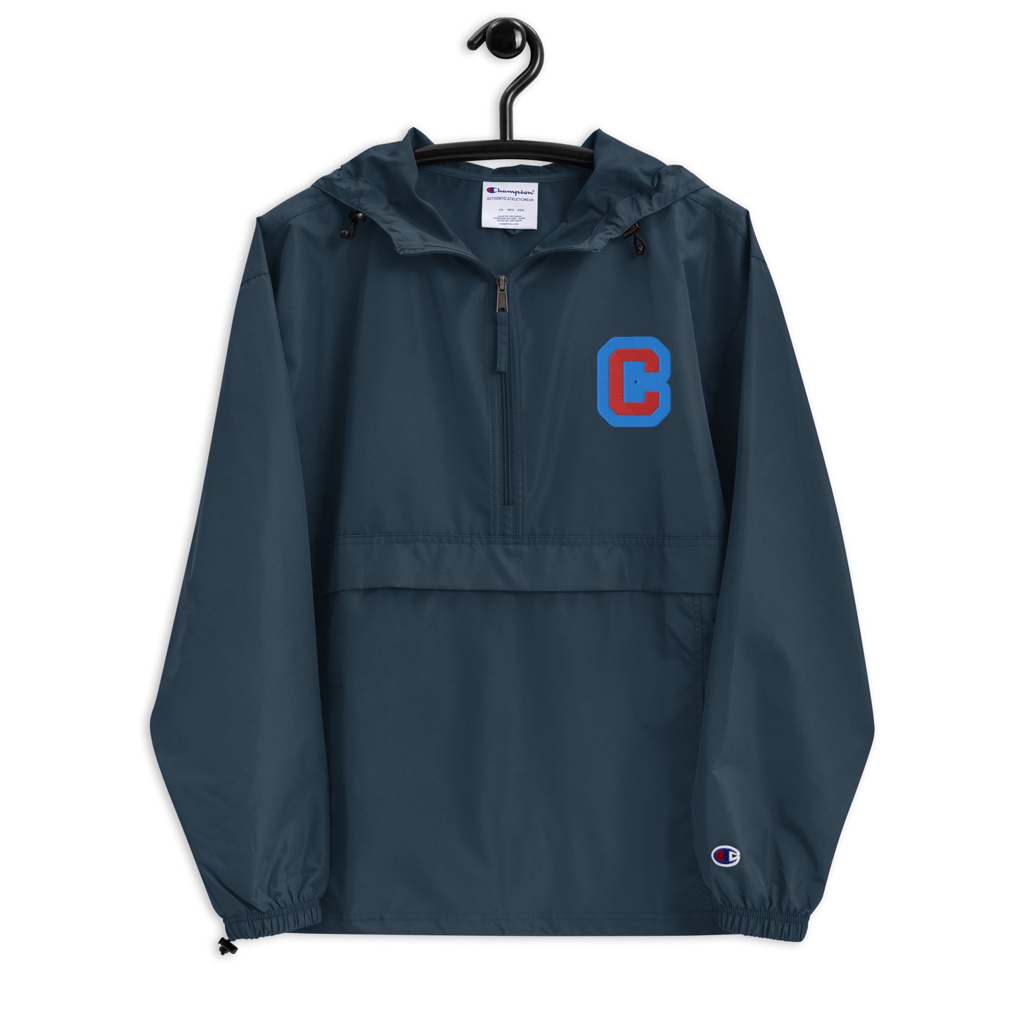 Chaqueta bordada plegable Champion, unisex