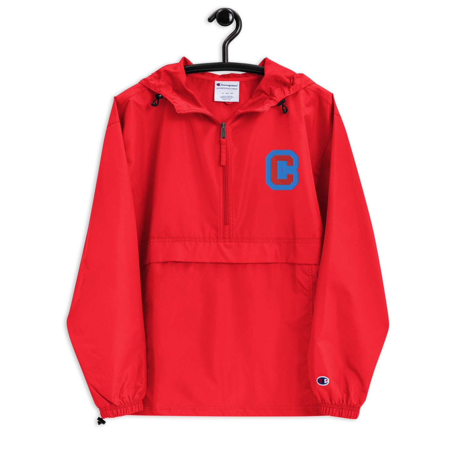 Chaqueta bordada plegable Champion, unisex