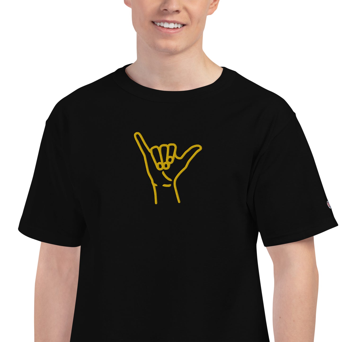 Camiseta bordada Champion, hombre