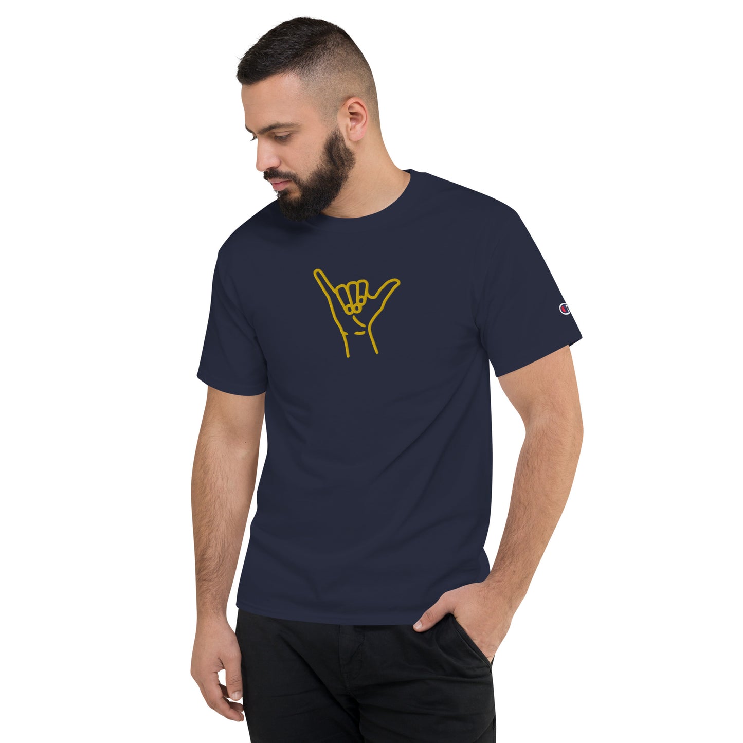 Camiseta bordada Champion, hombre