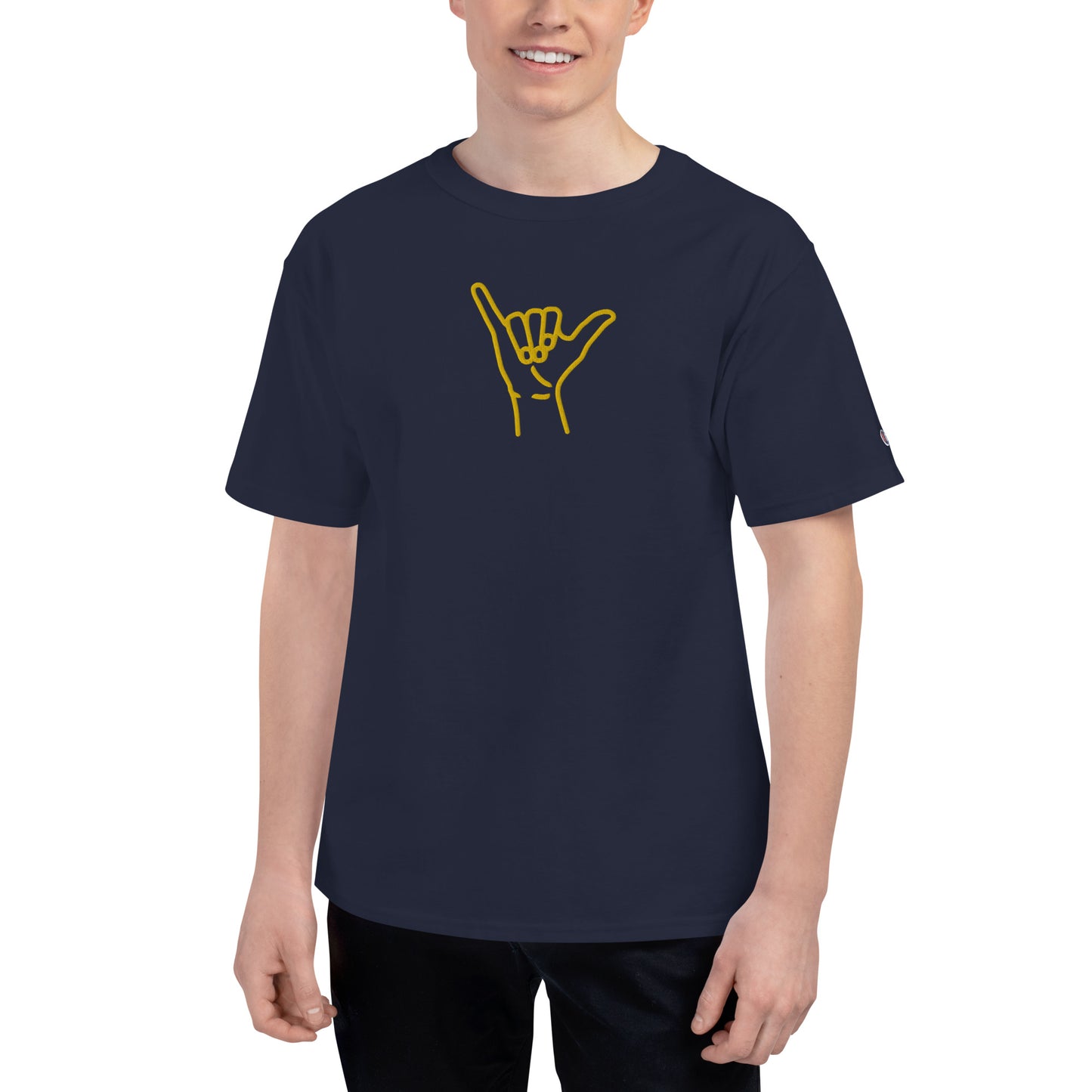 Camiseta bordada Champion, hombre