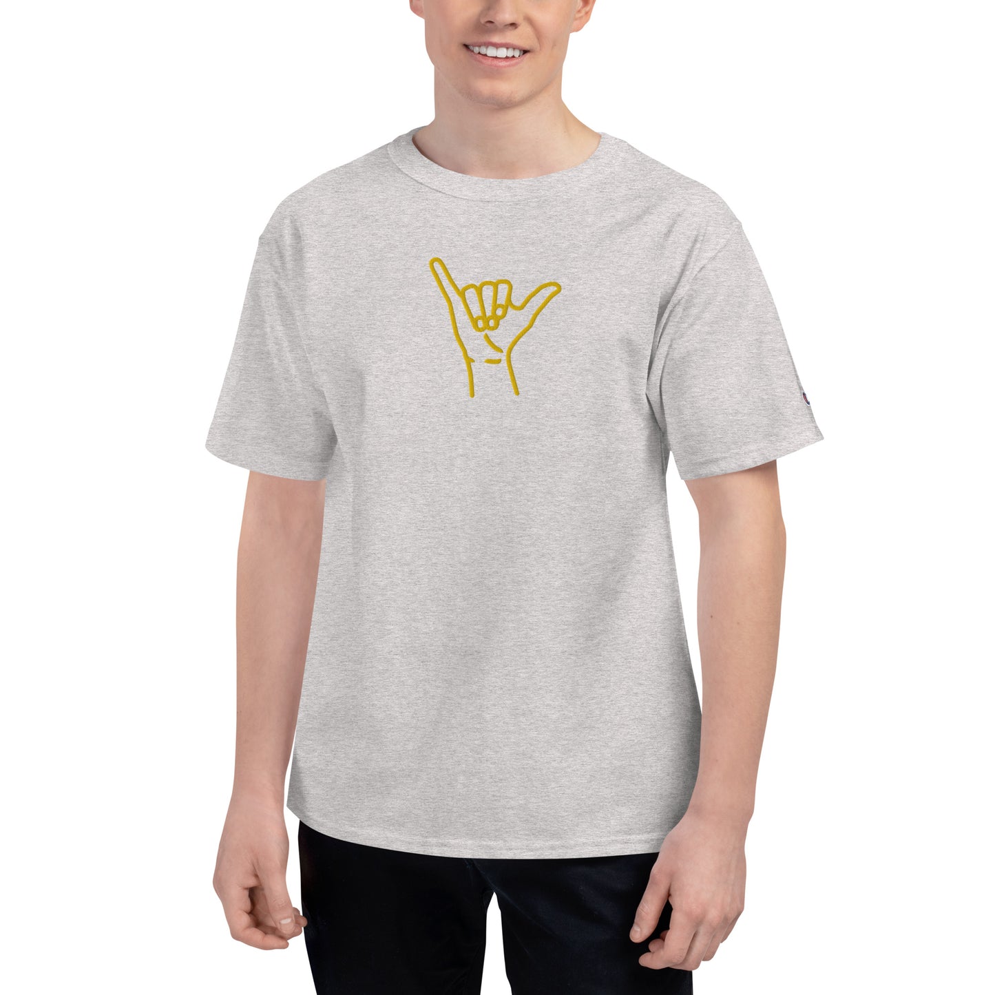 Camiseta bordada Champion, hombre