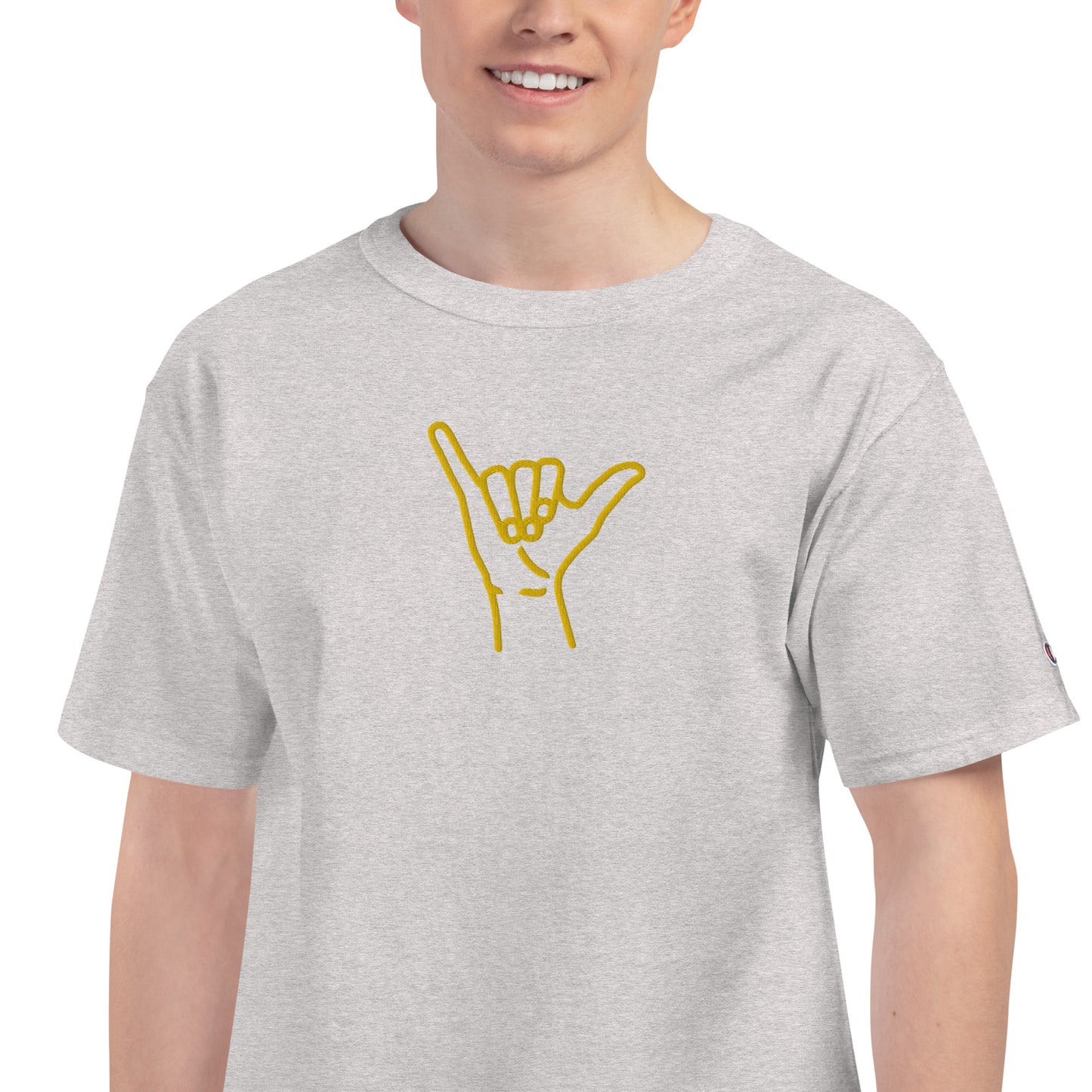 Camiseta bordada Champion, hombre