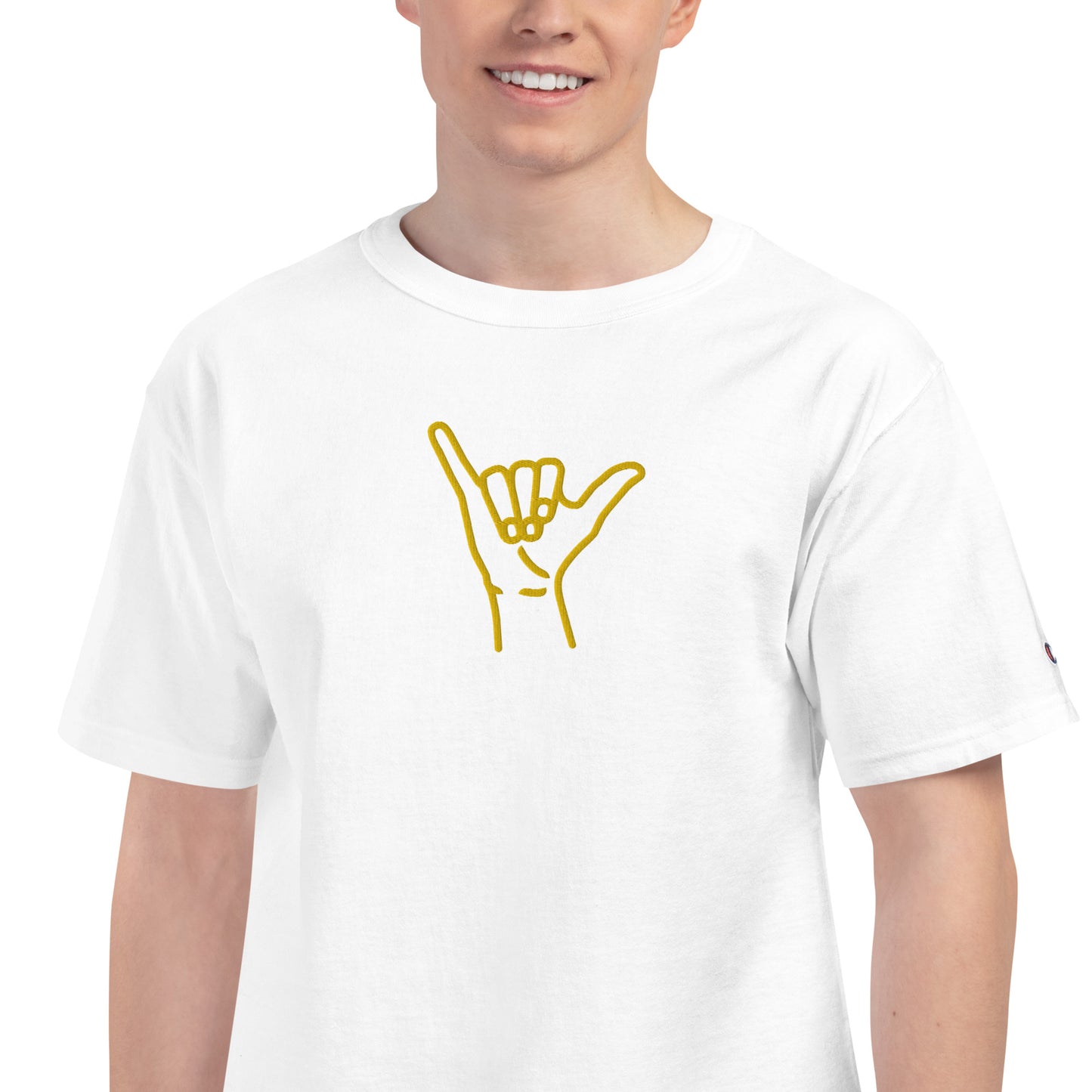 Camiseta bordada Champion, hombre