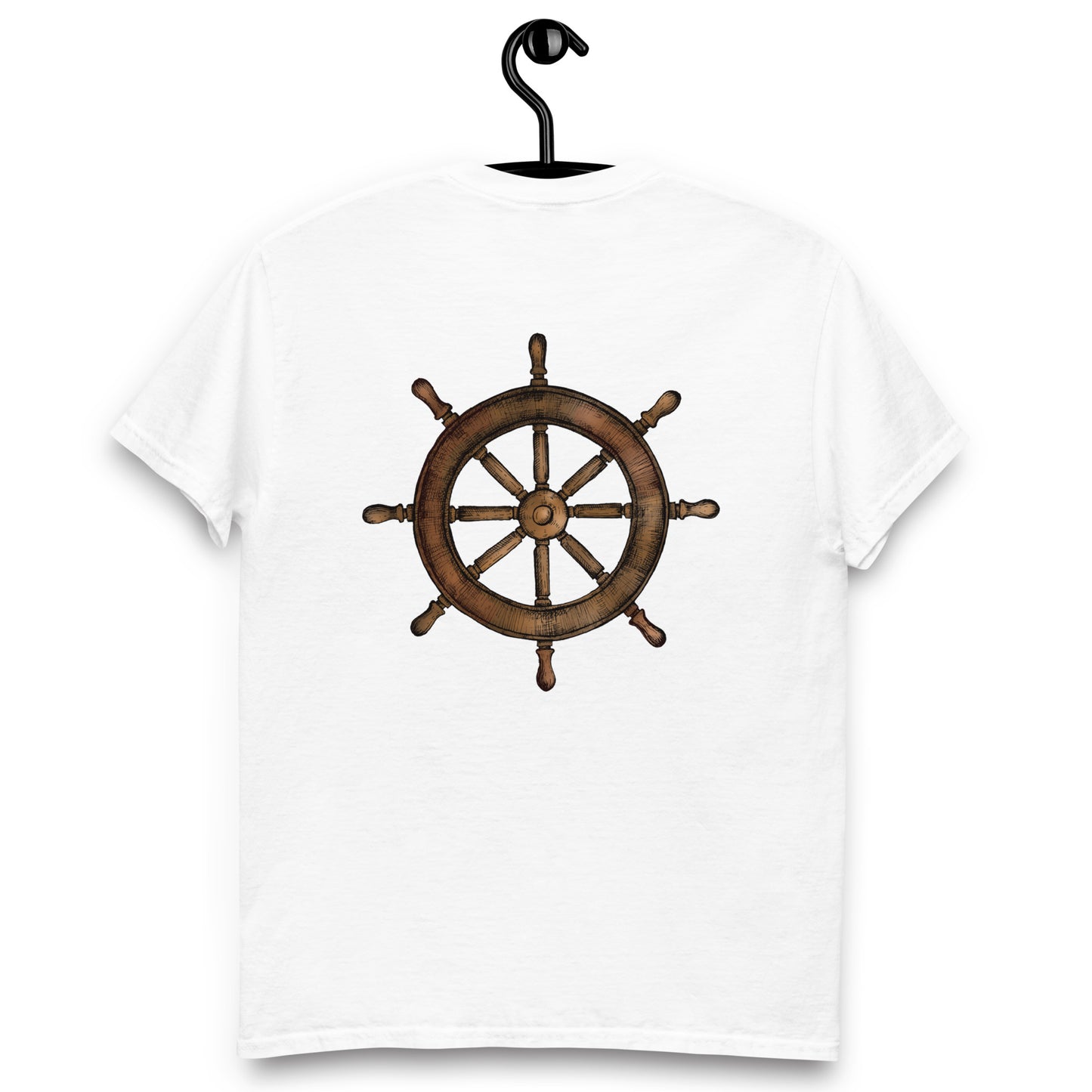 Camiseta doble estampado RZ, hombre