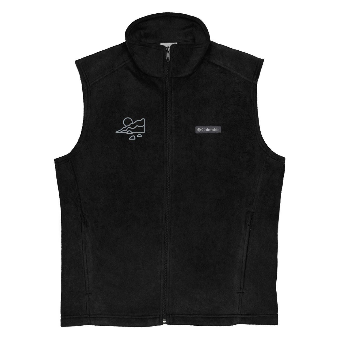 Chaleco polar bordado Columbia, hombre