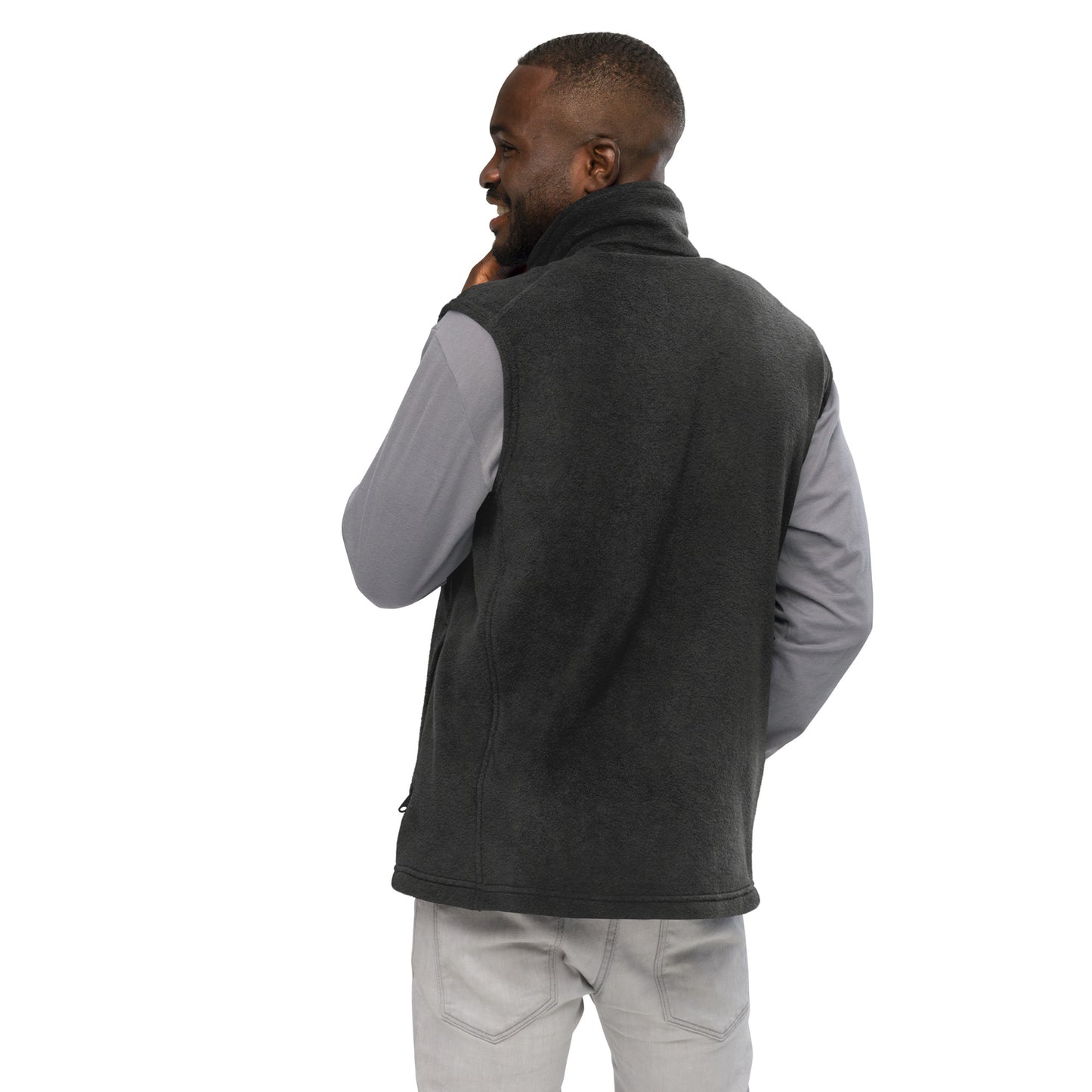 Chaqueta polar bordada Columbia, hombre
