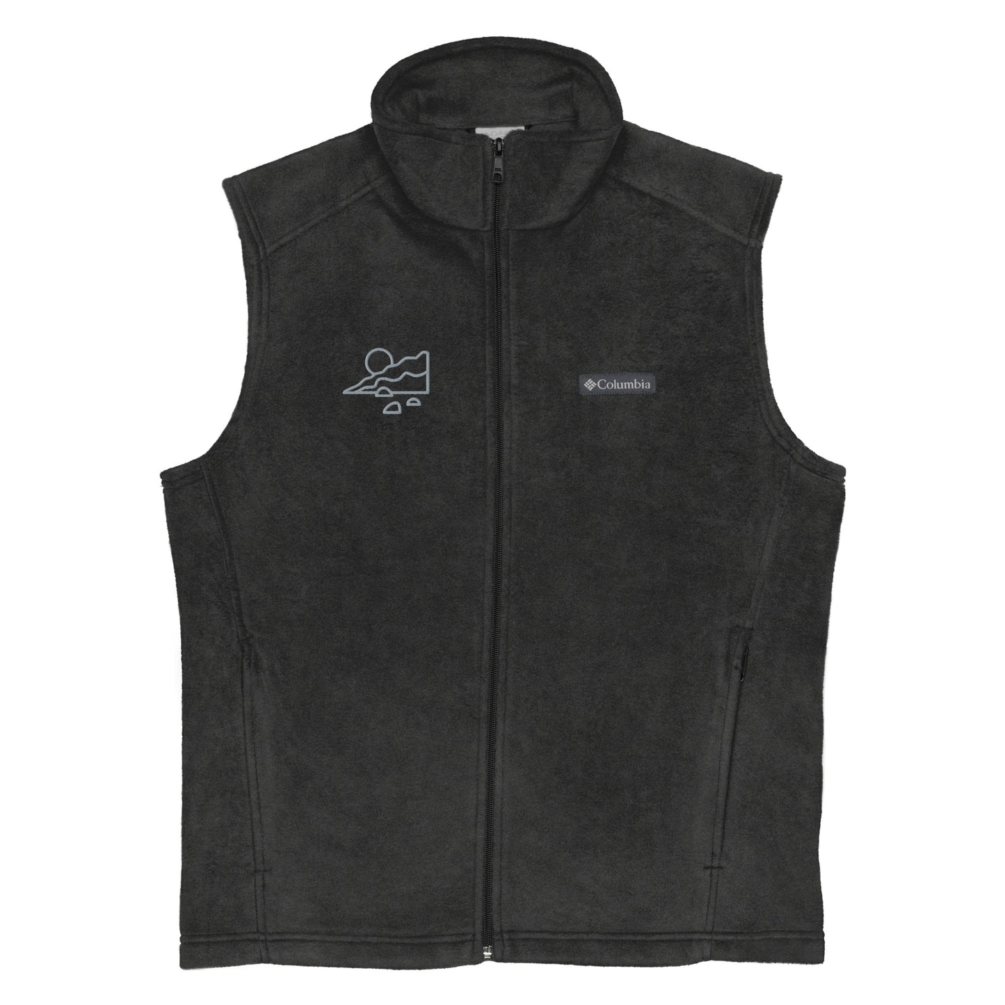 Chaleco polar bordado Columbia, hombre