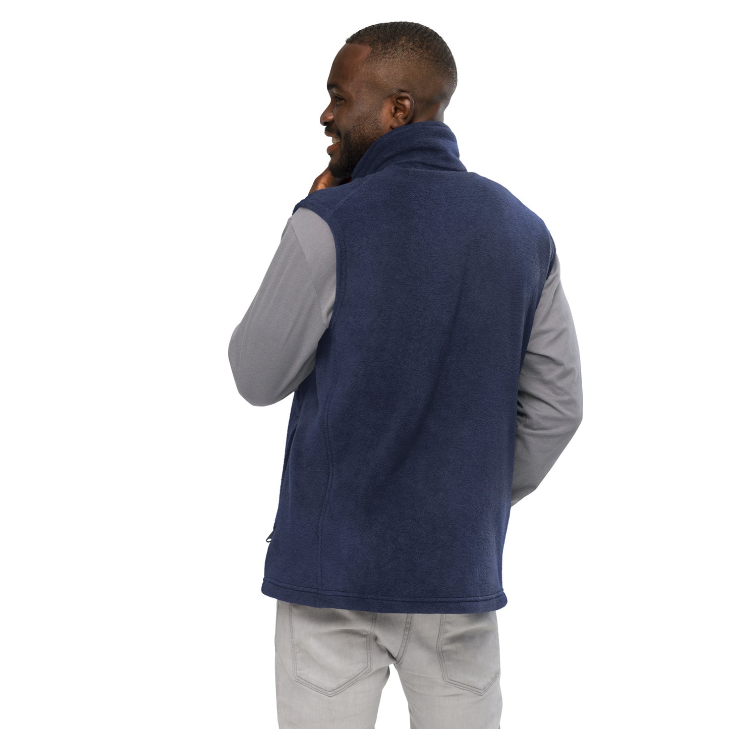 Chaqueta polar bordada Columbia, hombre