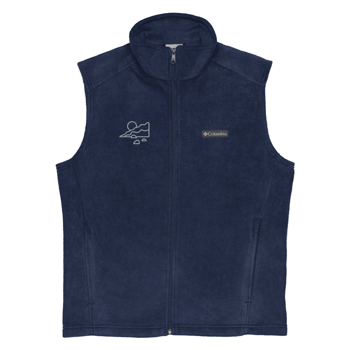 Chaleco polar bordado Columbia, hombre