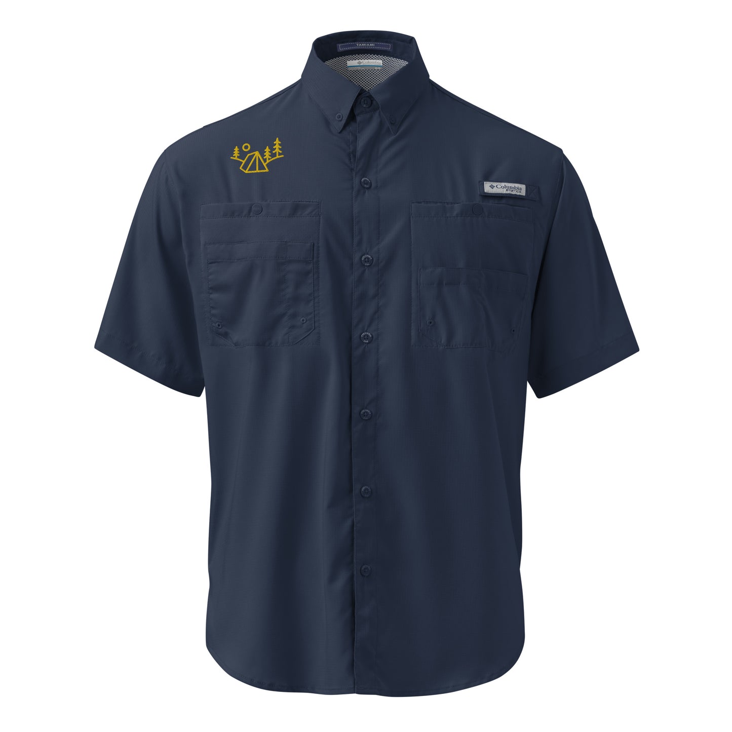 Camisa de manga corta para hombre Columbia