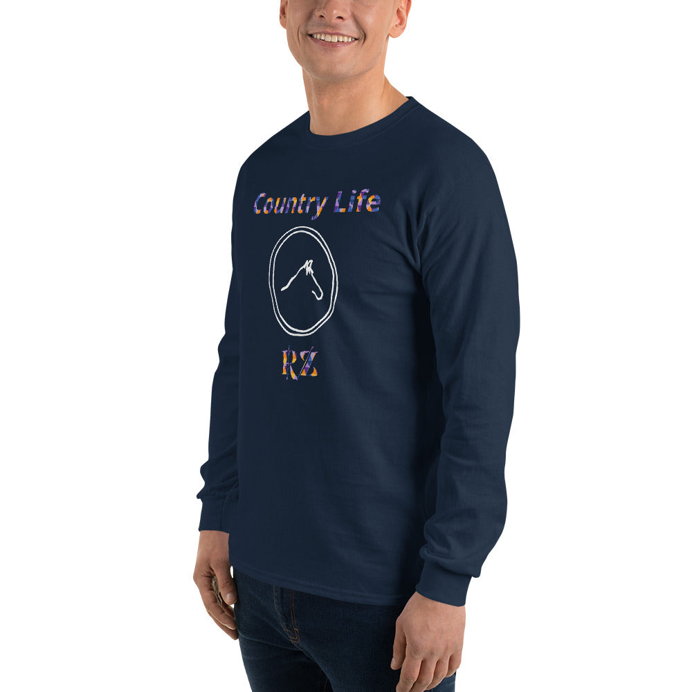 Camiseta Country Life RZ estampada, hombre