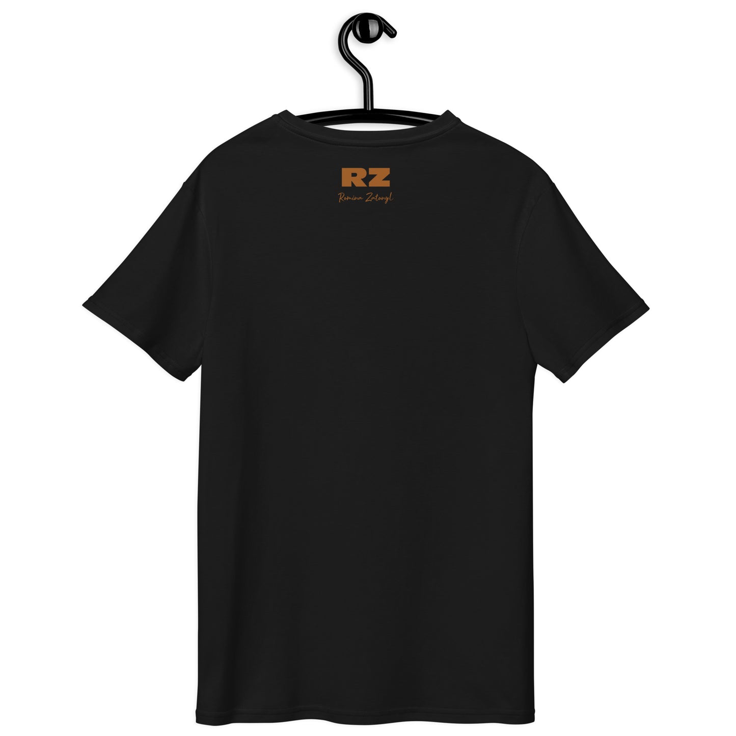 Camiseta RZ premium hombre, bordada de algodón