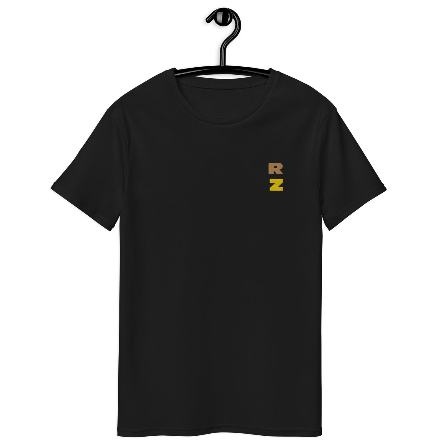 Camiseta RZ premium hombre, bordada de algodón
