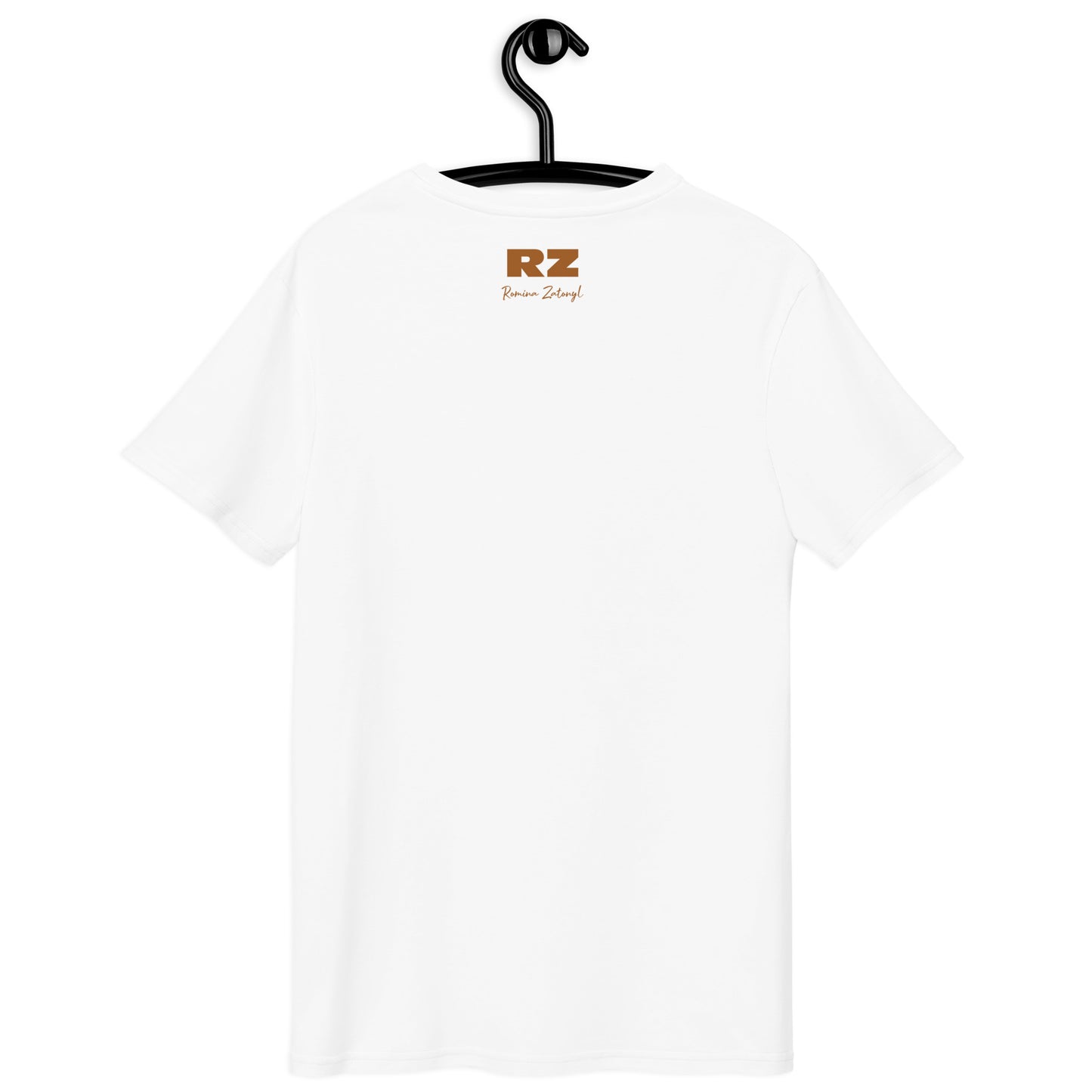Camiseta RZ premium hombre, bordada de algodón