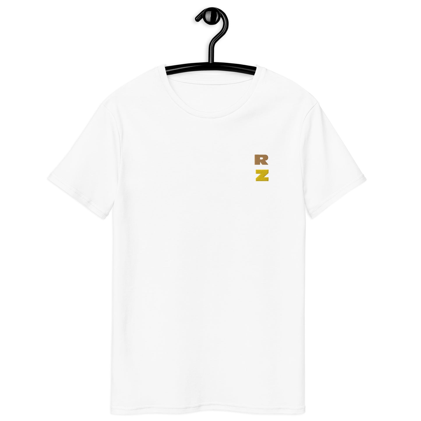 Camiseta RZ premium hombre, bordada de algodón