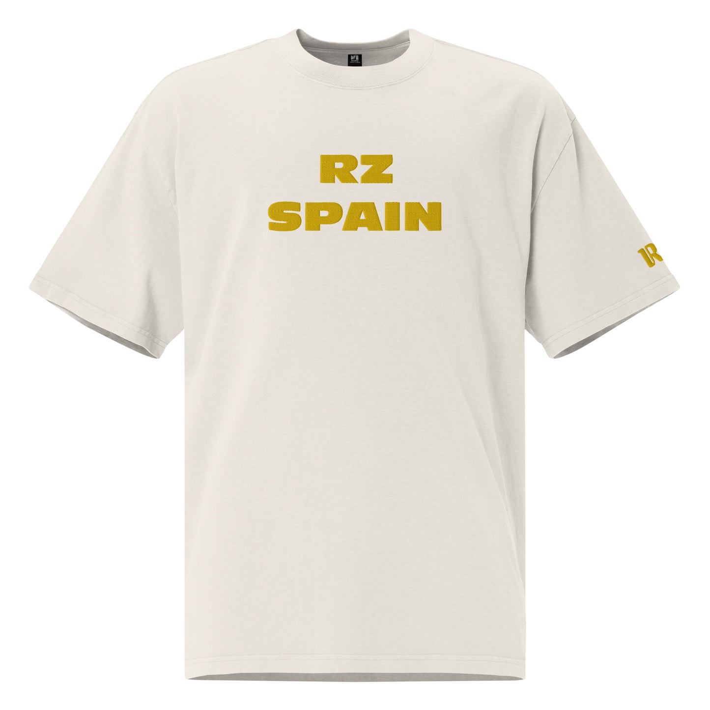 Camiseta bordada RZ, unisex