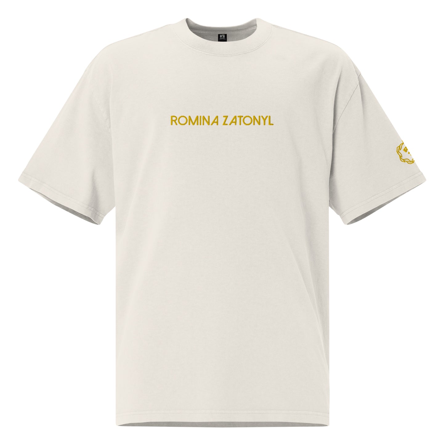 Camiseta bordada RZ, unisex