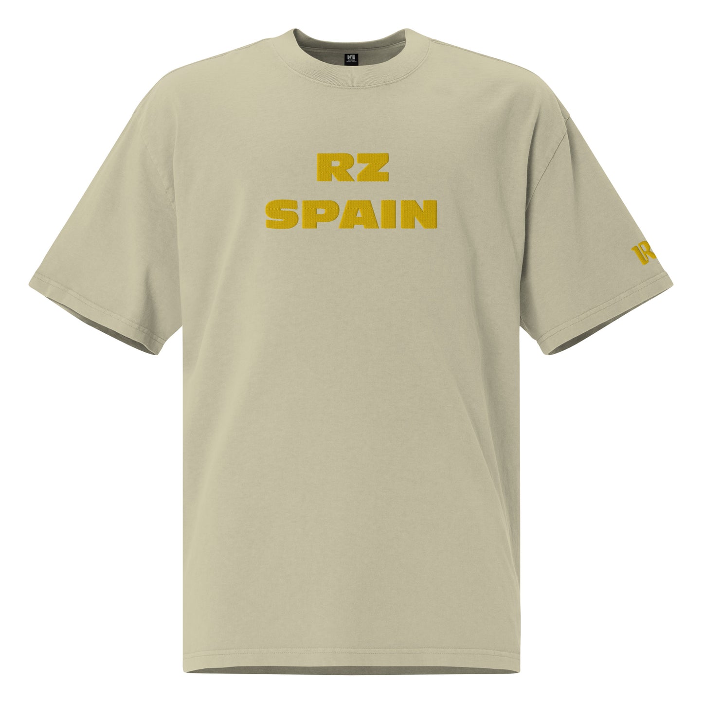 Camiseta bordada RZ, unisex