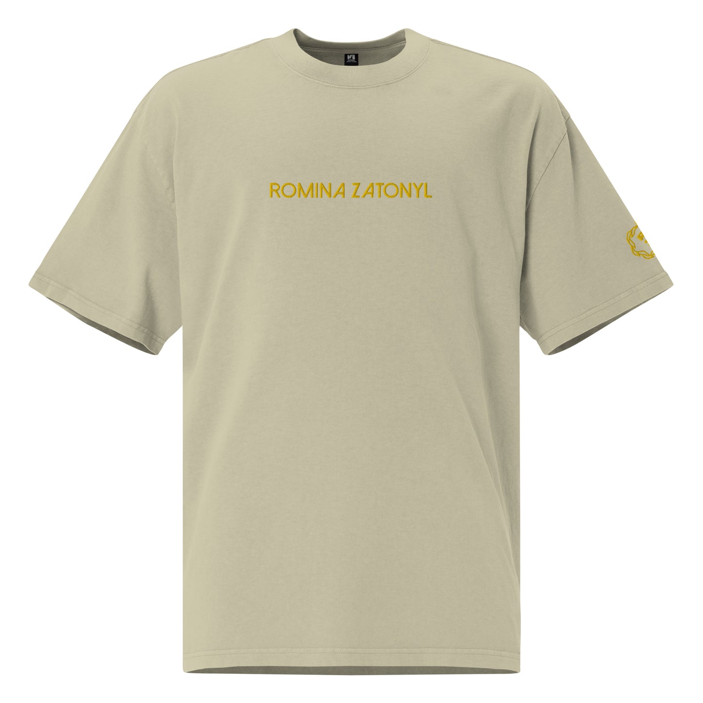 Camiseta bordada RZ, unisex
